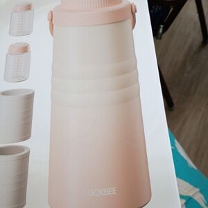 Luckbee Women's Pink Insulated Bottle